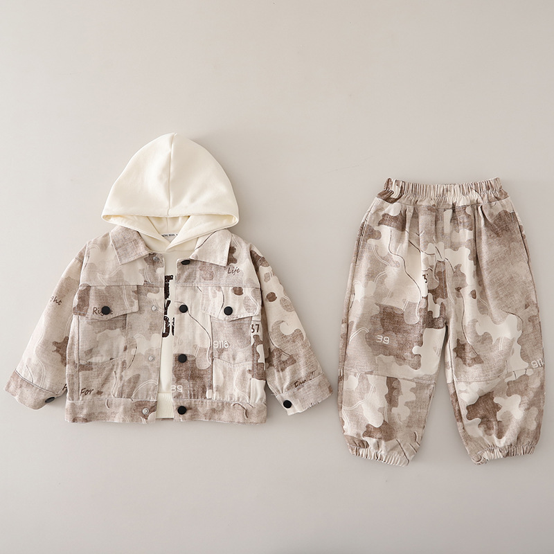 Baby Clothing Drawing - 新しい秋の女の赤ちゃん服スーツ子供ジャケットパーカーパンツ 3 ピース/セット幼児男の子服幼児衣装子供ジャージ