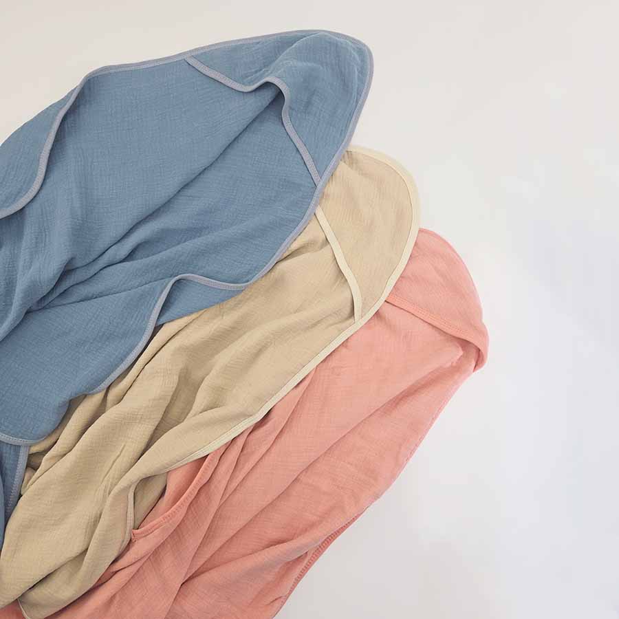 綿ガーゼベビーバスローブフード付きバスタオル水泳シャワーソフ - Hooded Bath Towel のレビューと価格