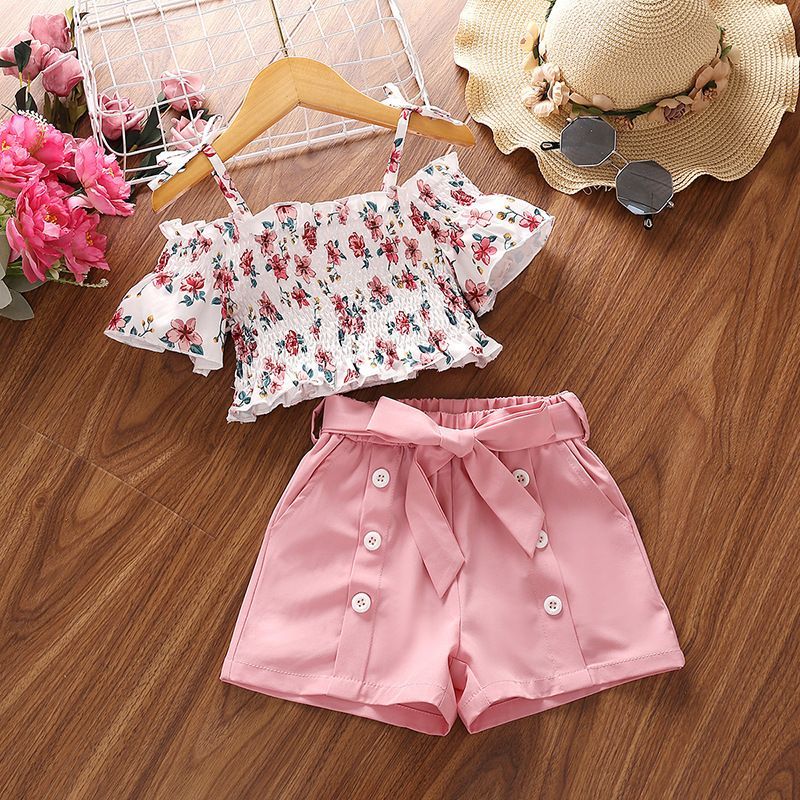 90-140 センチメートルベビー女の子服セット夏の新スタイ - Baby Clothing Drawing のレビューと価格