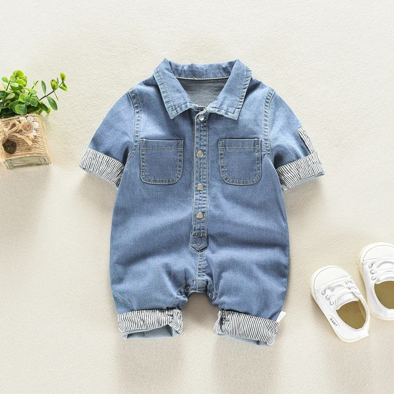 DIIMUU ベビー子供男の子服幼児オーバーオールデニムパン - Baby Overall Denim のレビューと価格