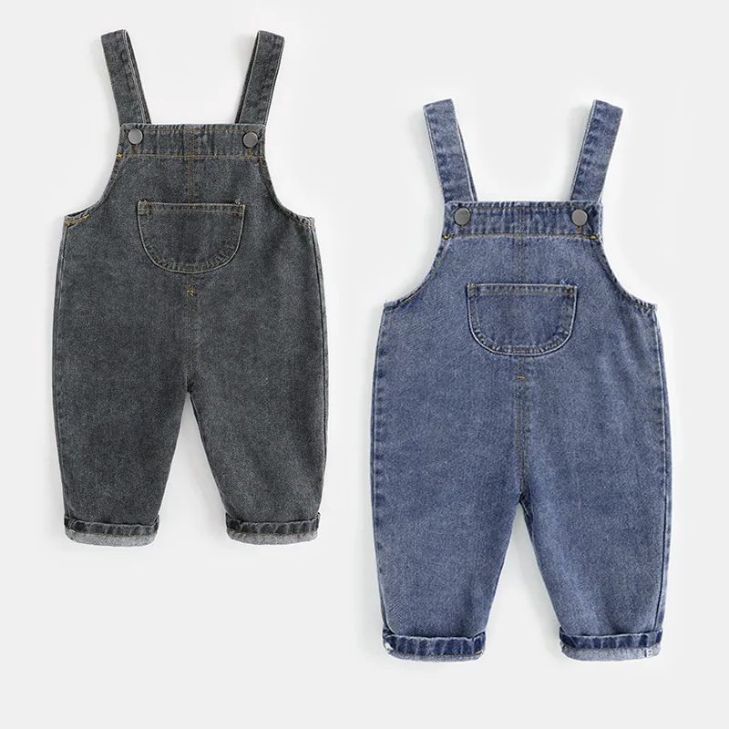 ベビーデニムジャンプスーツ幼児男の子2026女の子用ズボンベ - Baby Overall Denim のレビューと価格