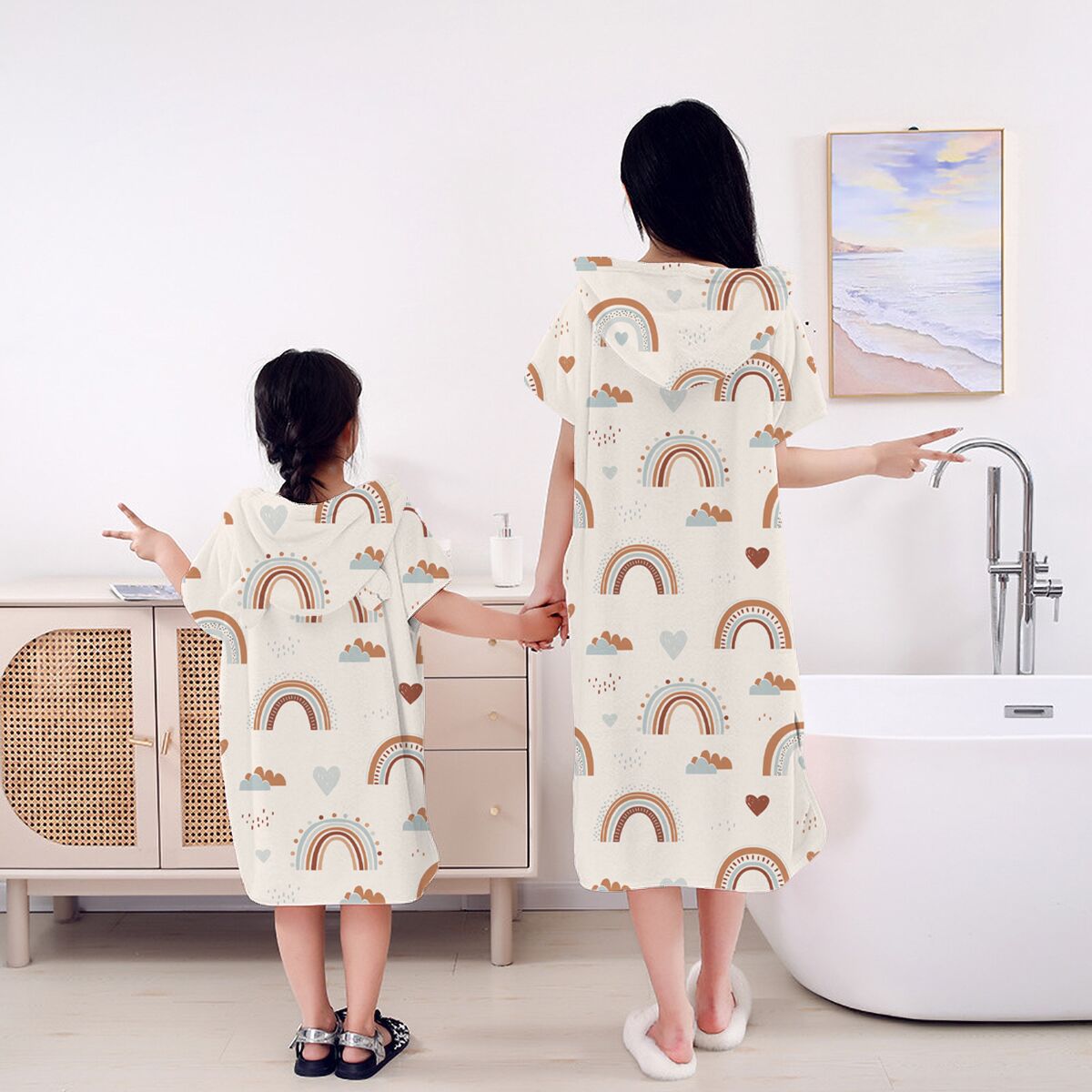 Elinfant 速乾性マイクロファイバー大人子供ベビーバス - Hooded Bath Towel のレビューと価格