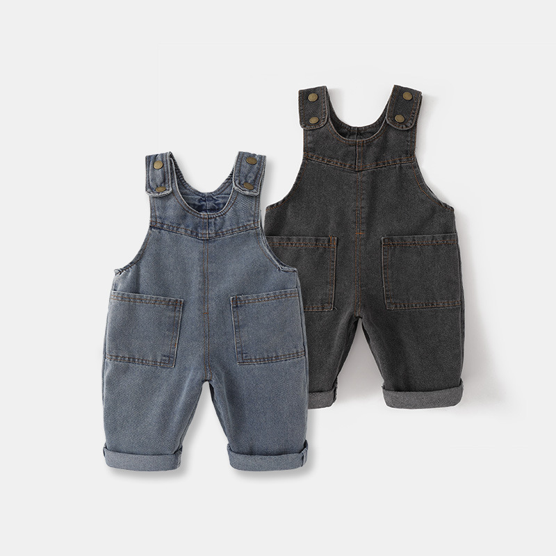 2026年新作 韓国版 ソフトウォッシュデニム 子供用ベビー - Baby Overall Denim のレビューと価格