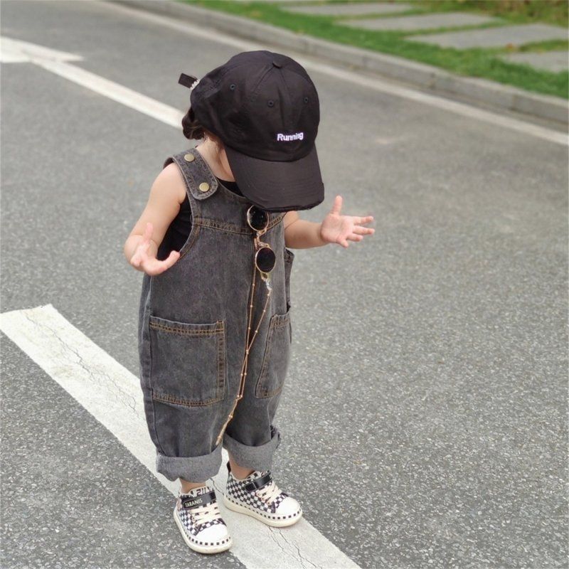 2-9歳向け子供用ジーンズパンツ 韓国風 春夏新作 2026 - Baby Overall Denim のレビューと価格