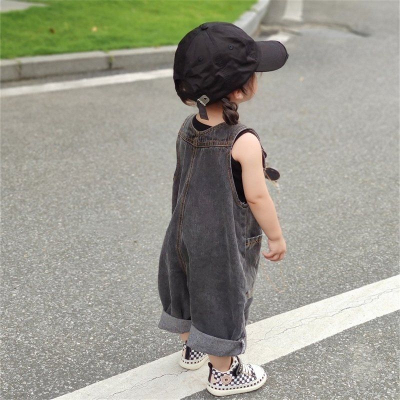 2-9歳向け子供用ジーンズパンツ 韓国風 春夏新作 2026 - Baby Overall Denim のレビューと価格