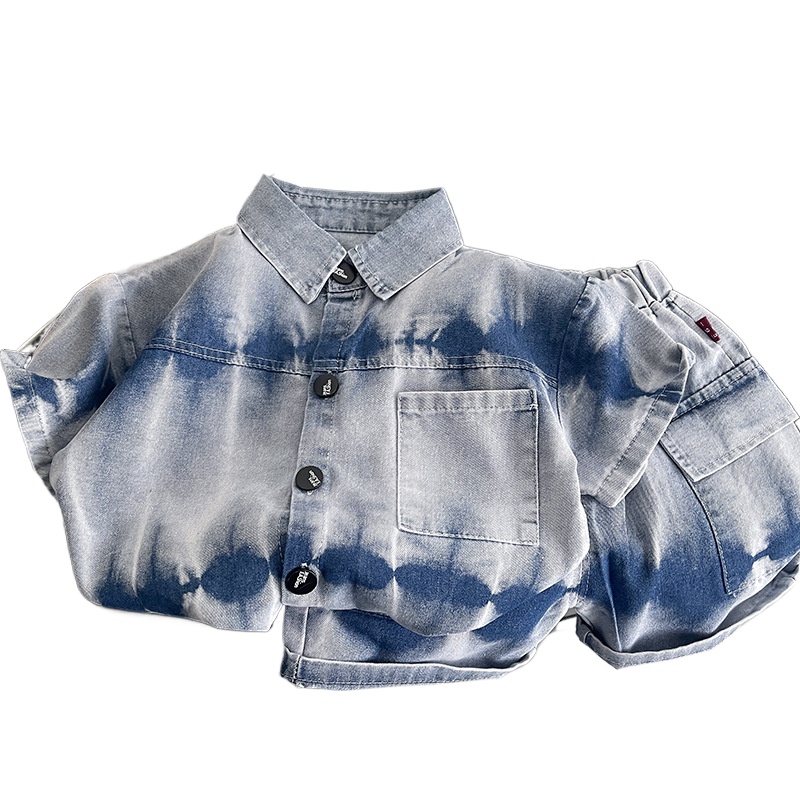 新しい夏の赤ちゃん男の子服スーツ子供ファッションシャツショー - Baby Clothing Drawing のレビューと価格