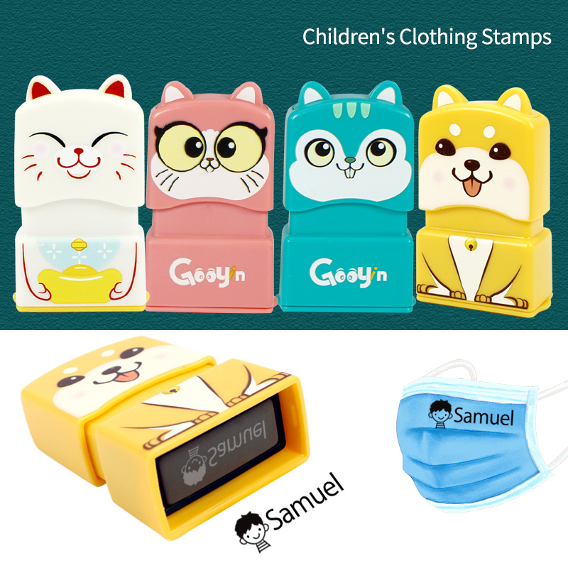 カスタムネームスタンプ　学生・子供・赤ちゃん用　名入れ可能　 - Baby Clothing Names のレビューと価格